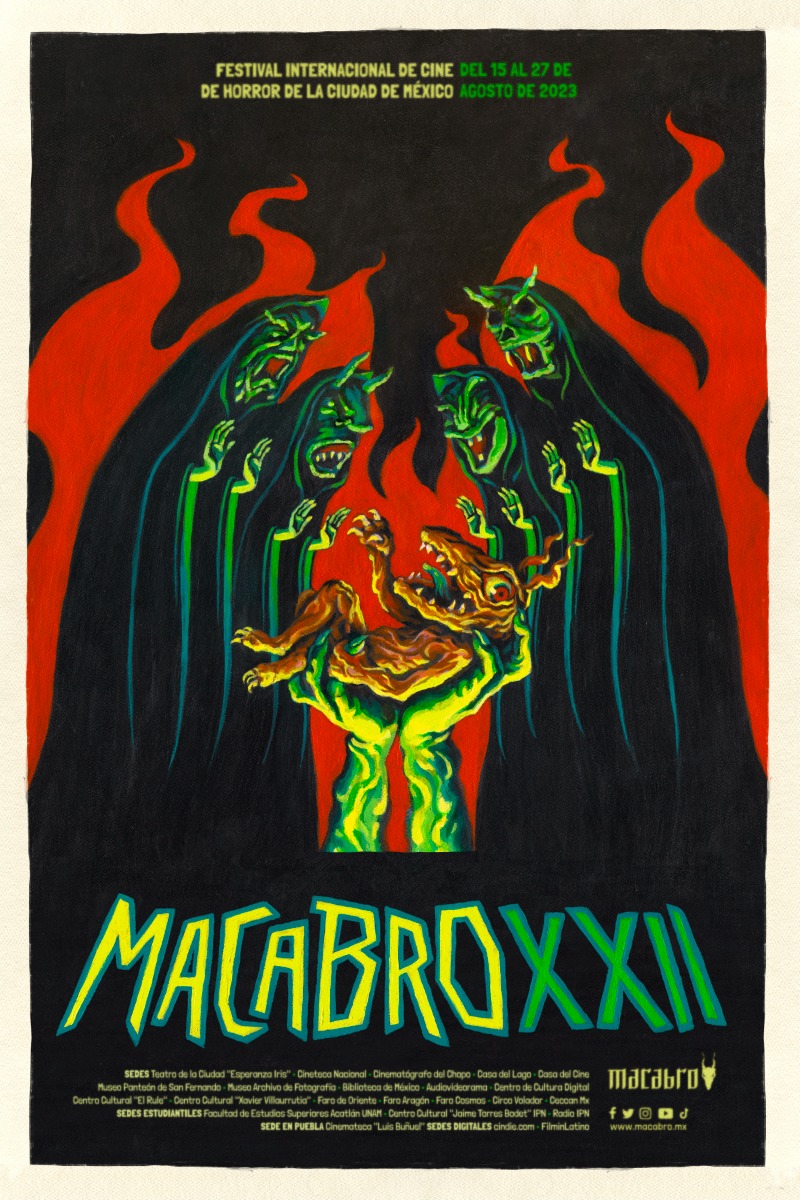 *imagen referencial de la pasada edición de MACABRO 2023.